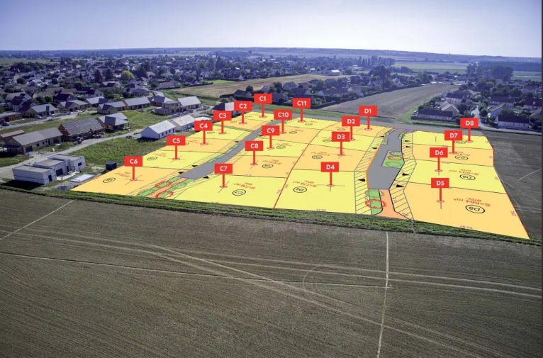 Terrain constructible à Crissey (#5178329)