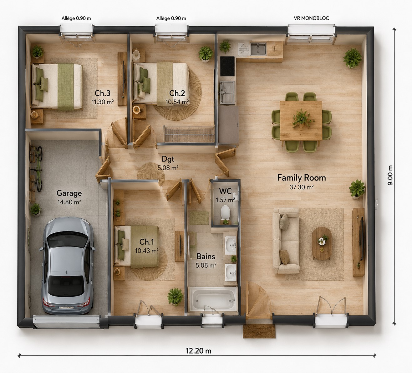 Maison avec terrain à Ars-sur-Formans (#5335974)