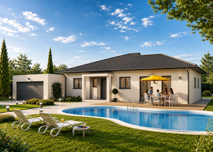 Maison avec terrain à Parcieux (#5281641)