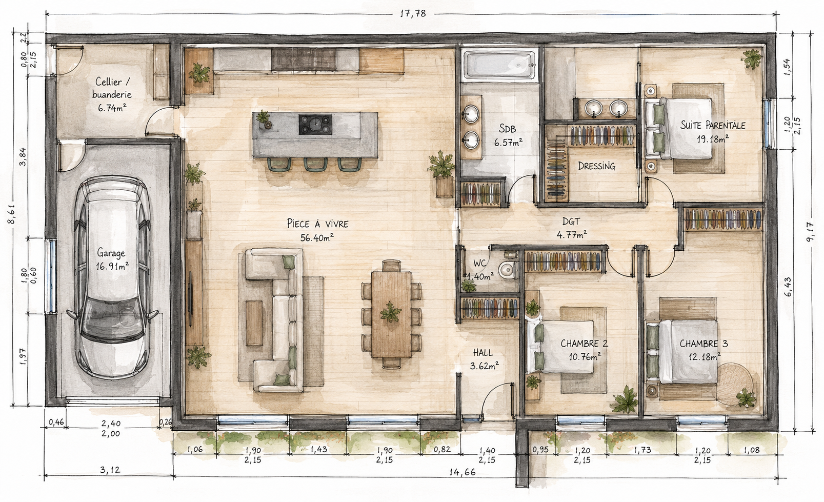 Maison avec terrain à Jonage (#5288228)