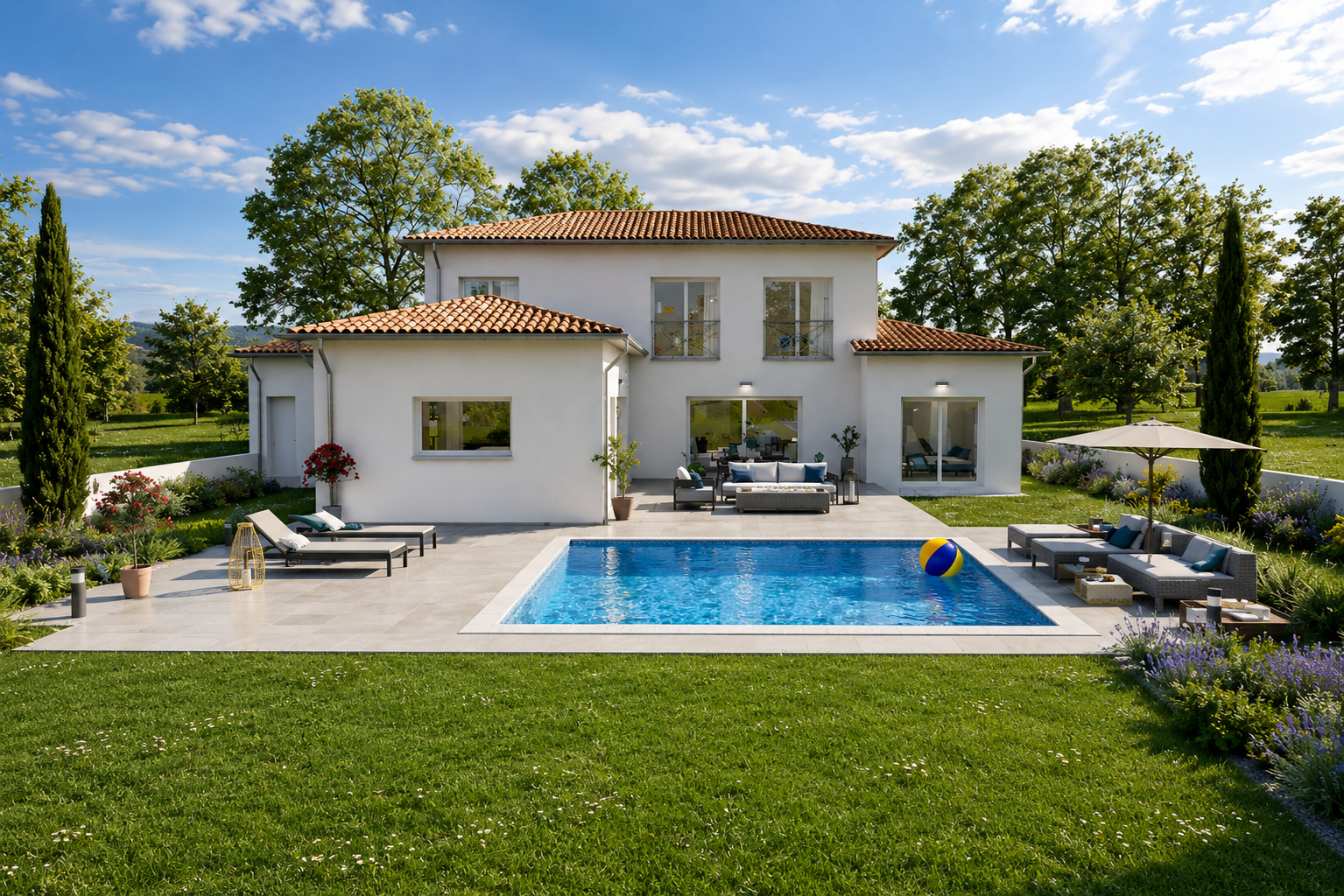 Maison avec terrain à Chevagny-les-Chevrières (#5255788)