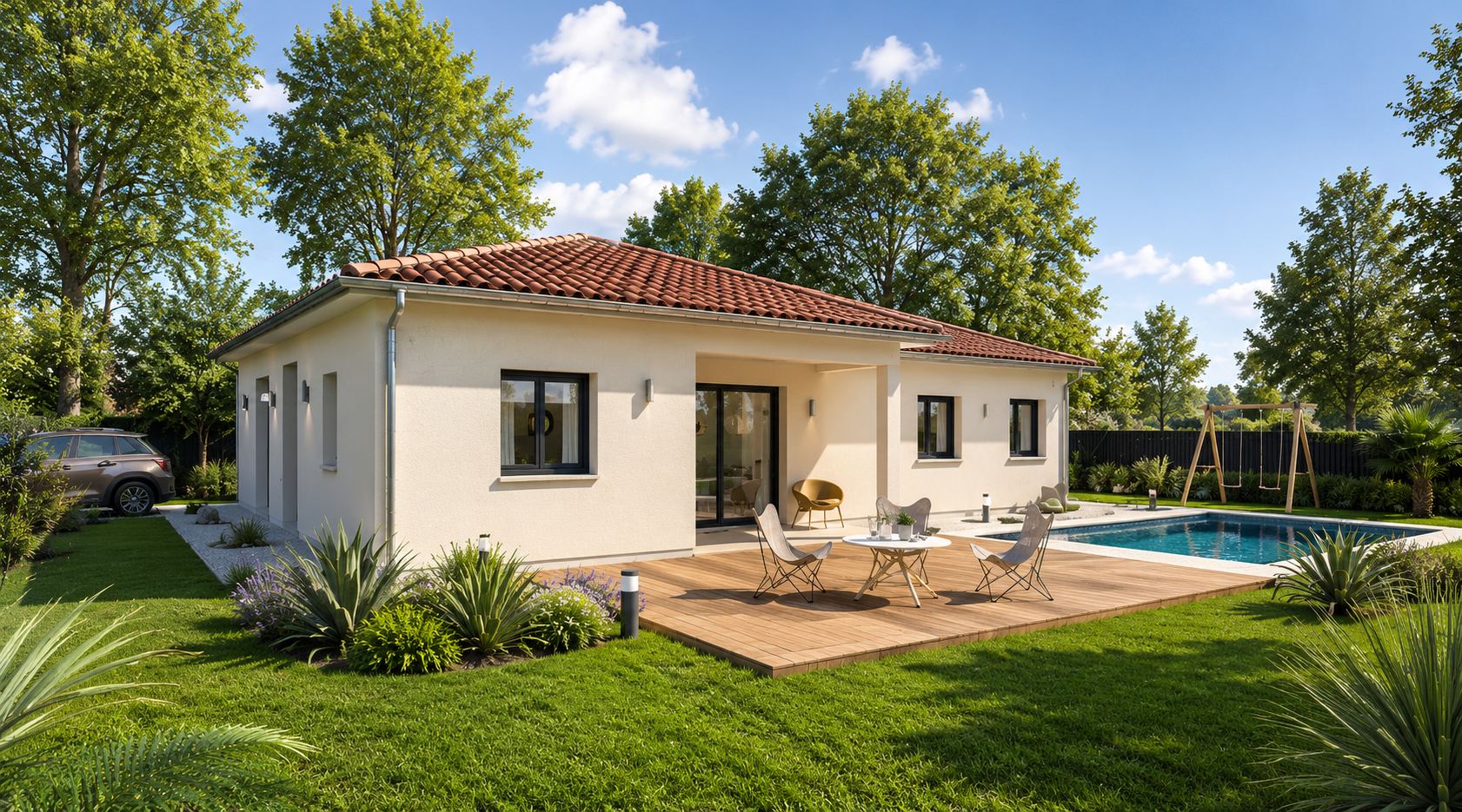 Maison avec terrain à Senozan (#5255839)