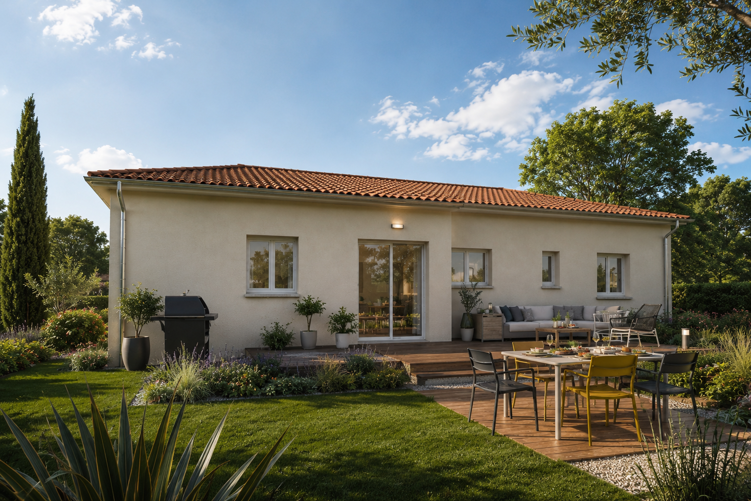 Maison avec terrain à Sennecé-lès-Mâcon (#5263680)