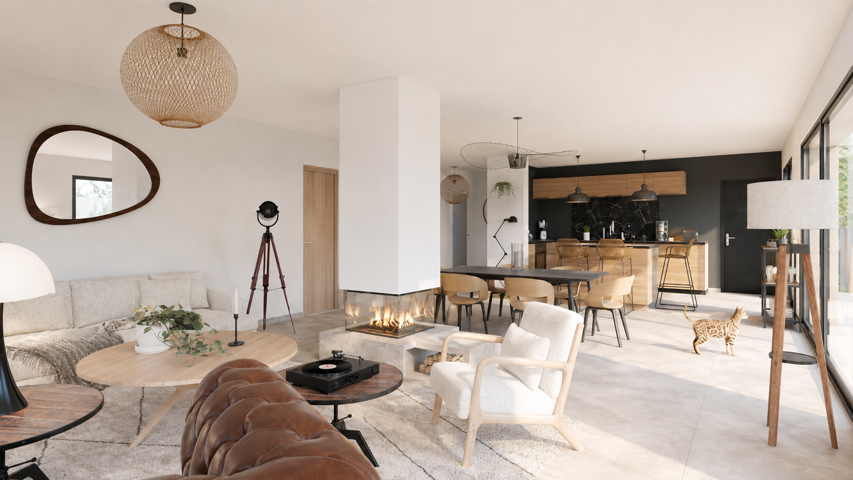 Maison avec terrain à Brussieu (#5276812)