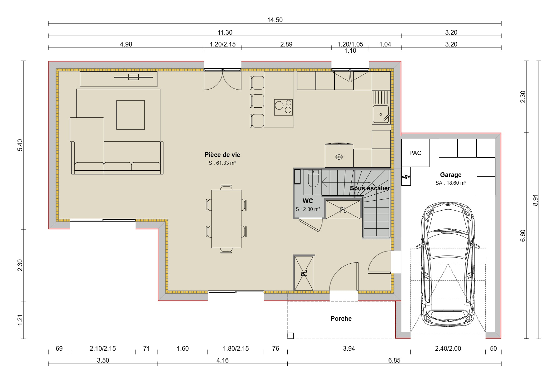 Maison avec terrain à Seyssuel (#5270798)
