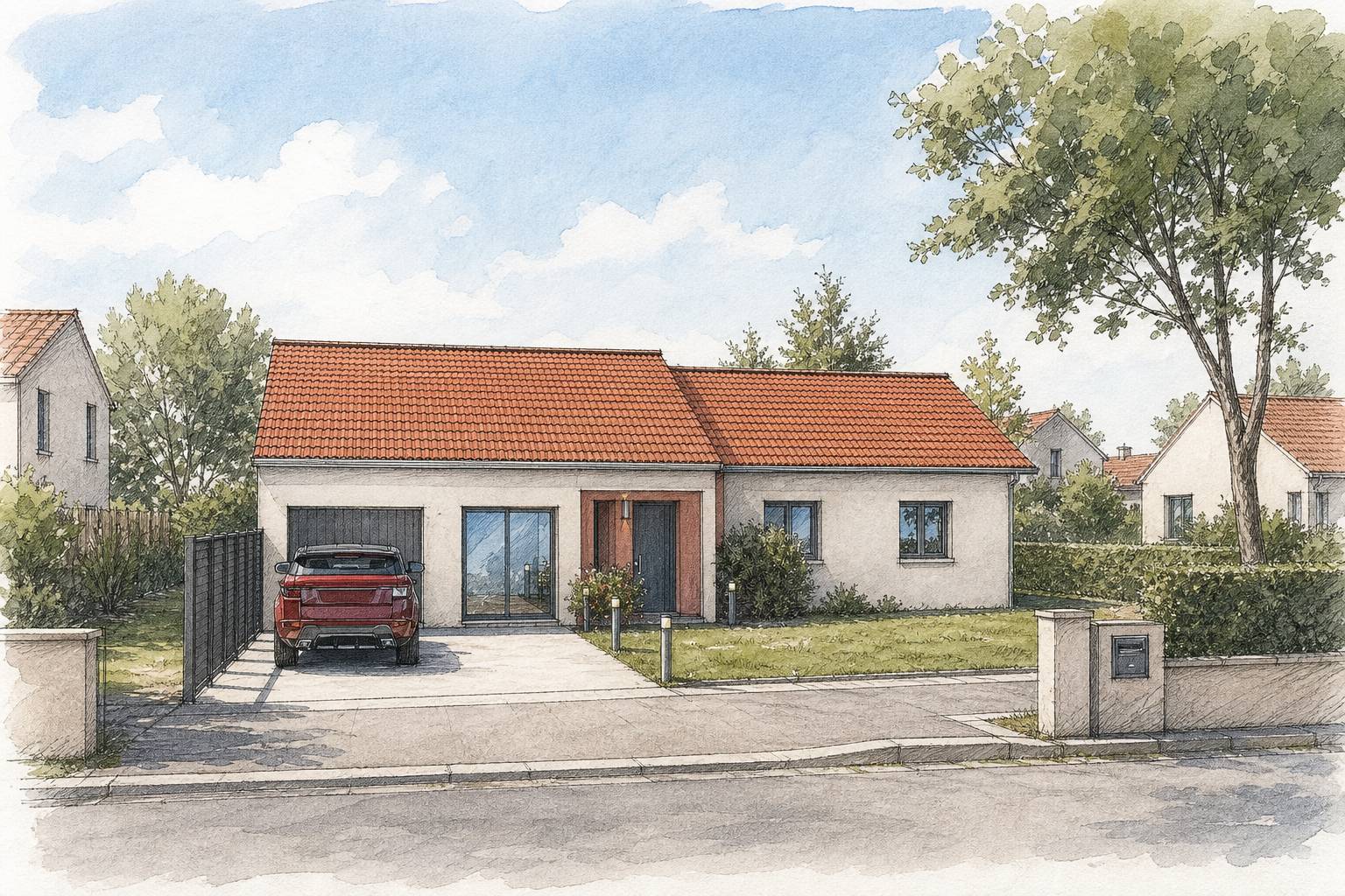 Construction maison – Saint-Clair-de-la-Tour (38110)