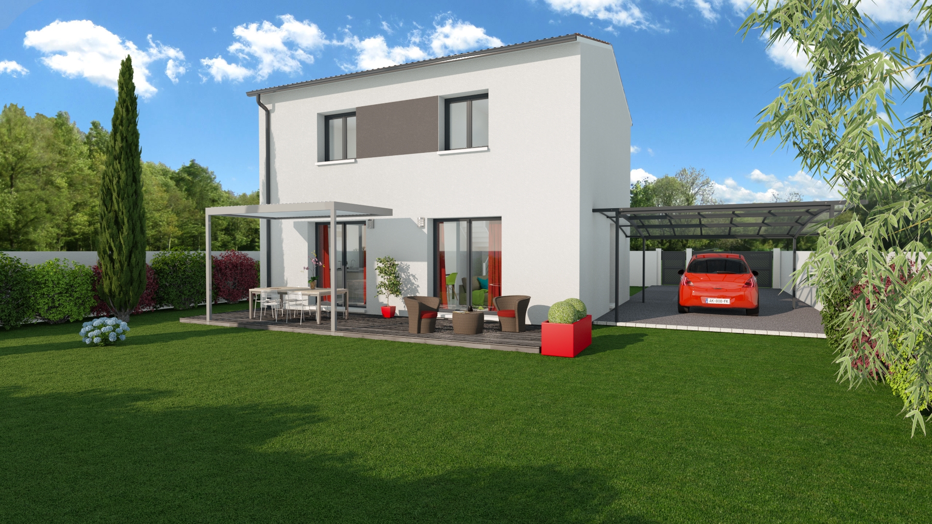 Construction maison – Calmont (31560)
