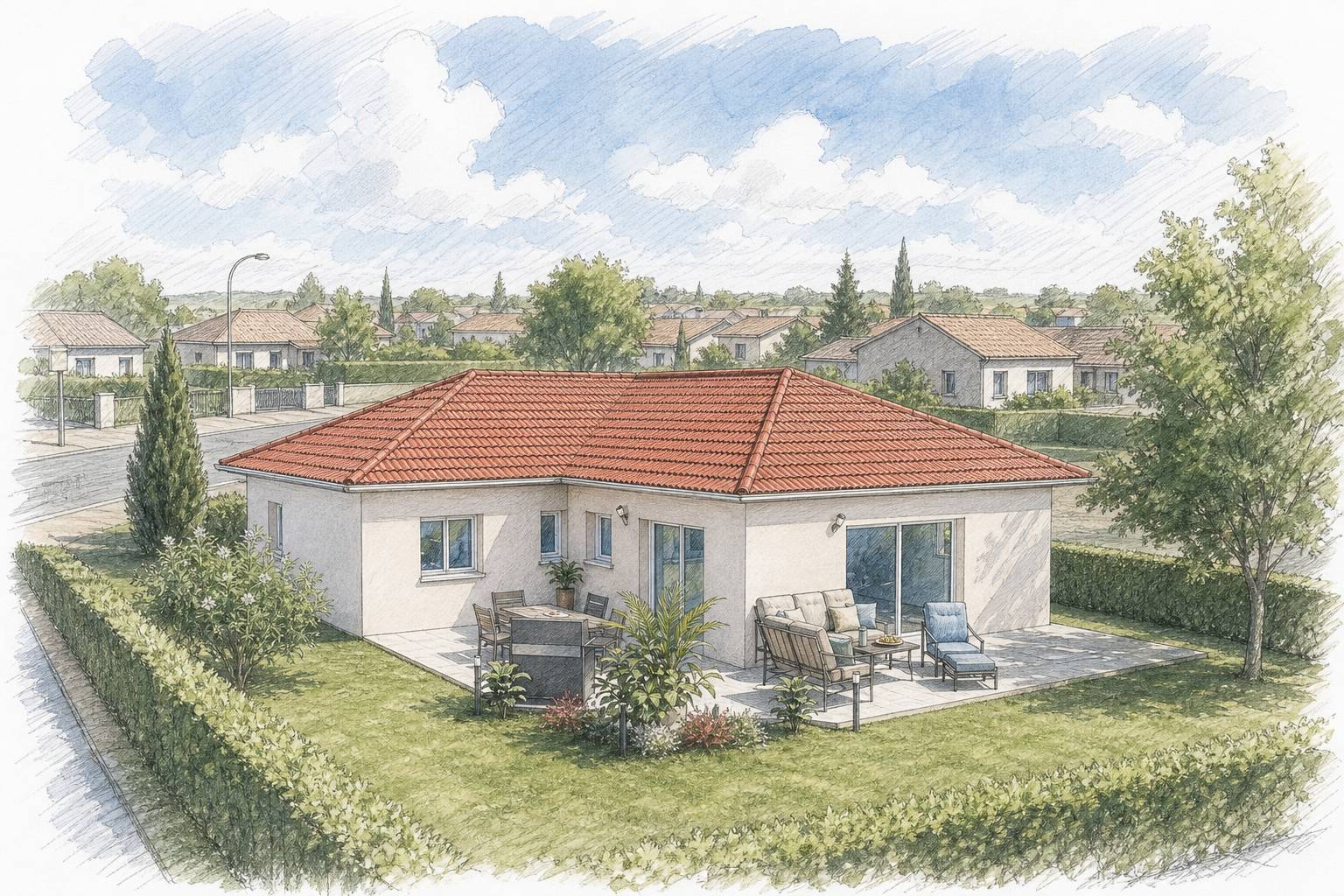 Construction maison – Blyes (01150)