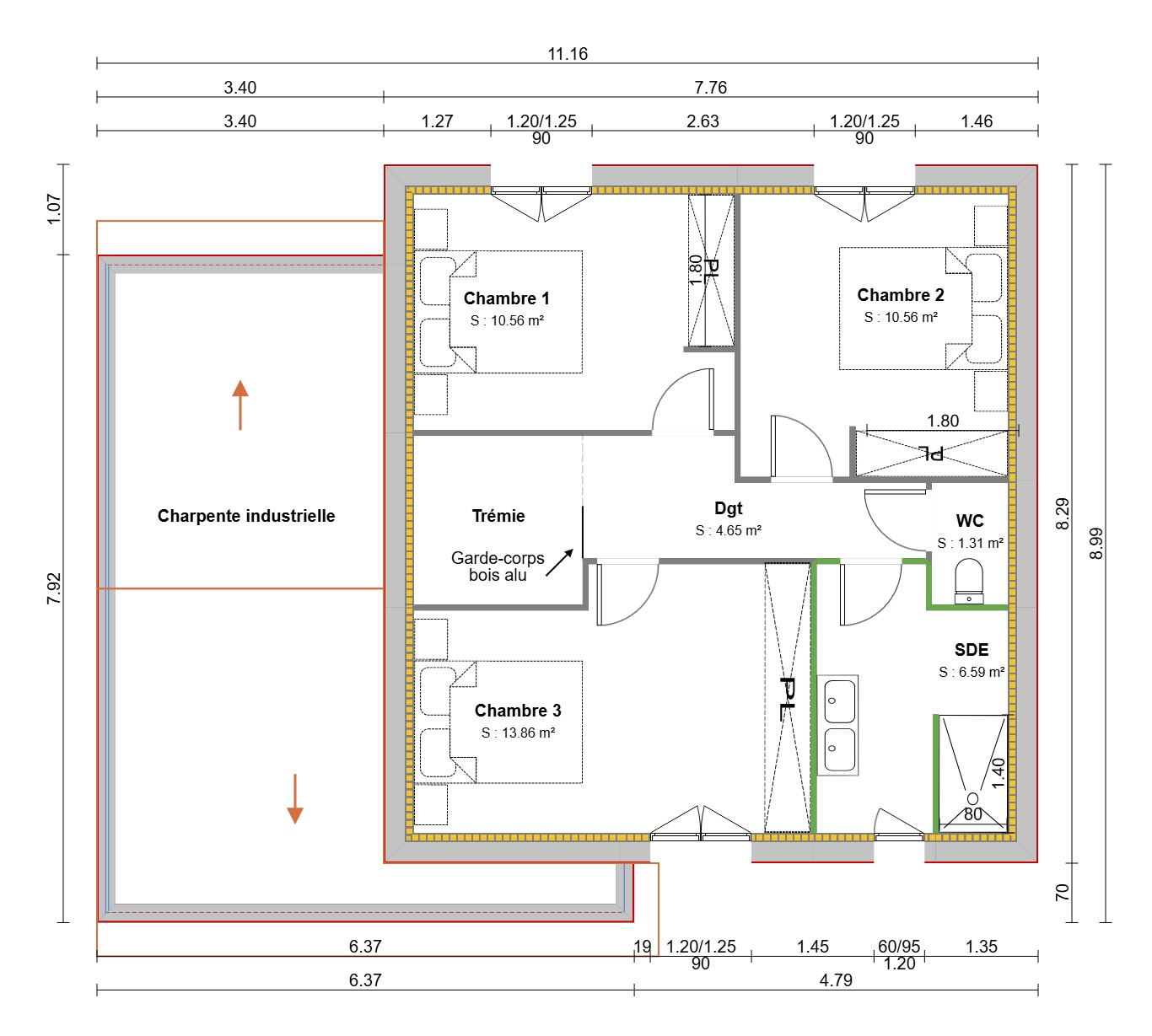 Maison avec terrain à Villeneuve (#5314569)