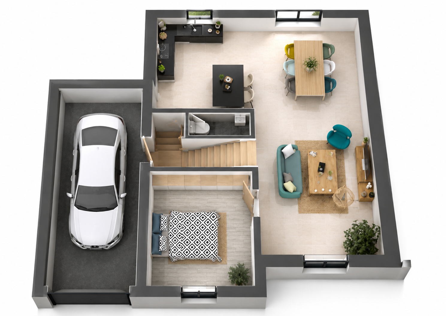 Maison avec terrain à Lancié (#5338694)