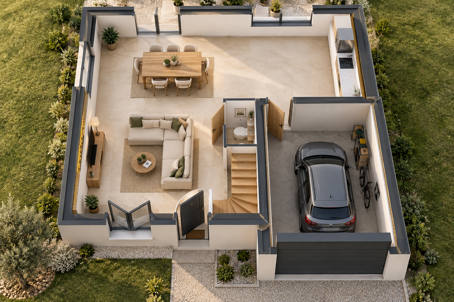 Maison avec terrain à Lancié (#5338692)