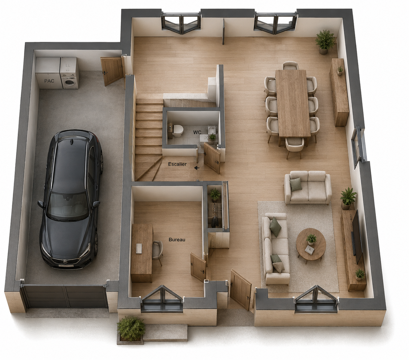 Maison avec terrain à Sandrans (#5339709)