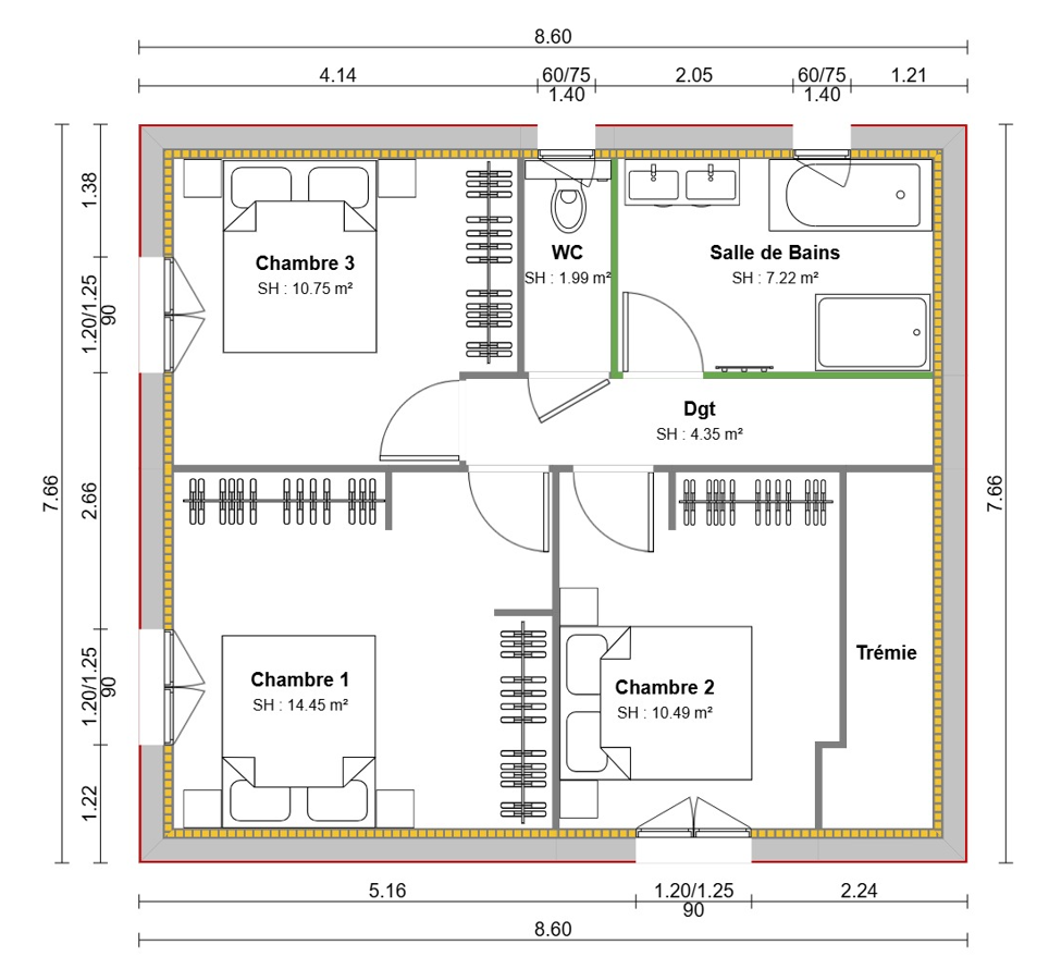 Maison avec terrain à Lozanne (#5342165)