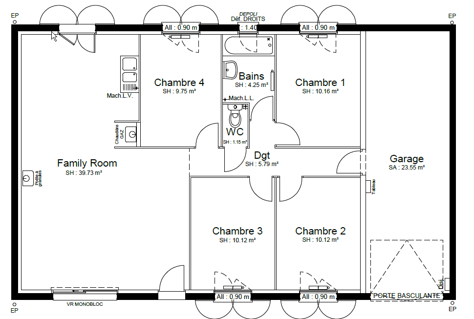 Maison avec terrain à Bâgé-la-Ville (#5105176)