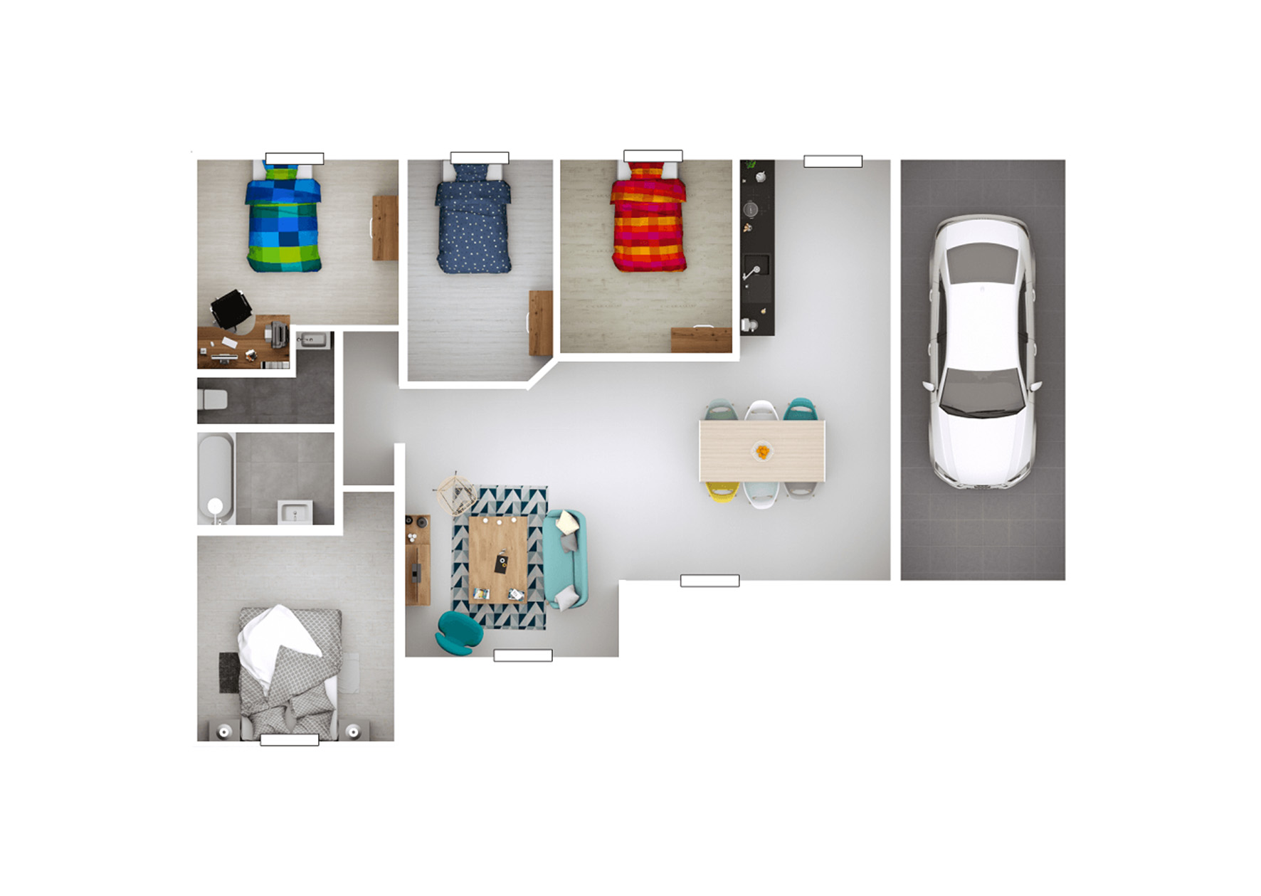 Maison avec terrain à Béréziat (#5105161)