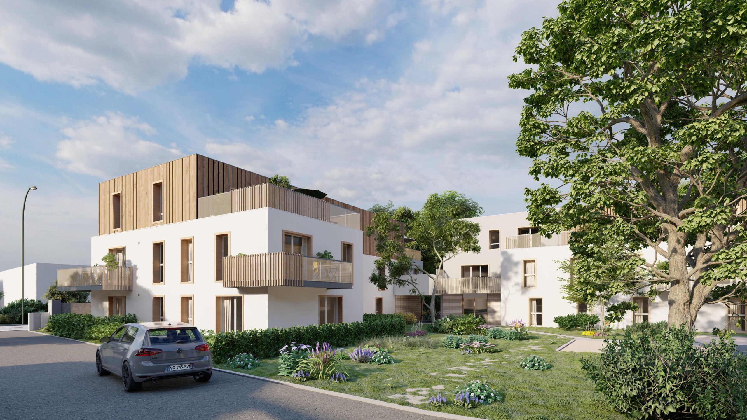 Programme immobilier neuf Les Hautes Savarières - Mixte - Saint-Sébastien-sur-Loire