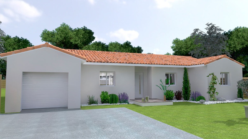 Programme immobilier neuf BD2116513 2 - Terrain et Maison à construire - Lamonzie-Saint-Martin