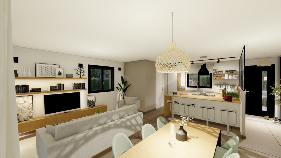 Programme immobilier neuf NZ2118074 2 - Terrain et Maison à construire - Saint-Yzan-de-Soudiac