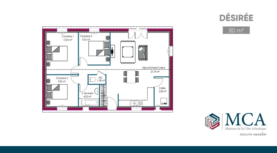 Programme immobilier neuf YOmartillac1-1 8 - Terrain et Maison à construire - Martillac