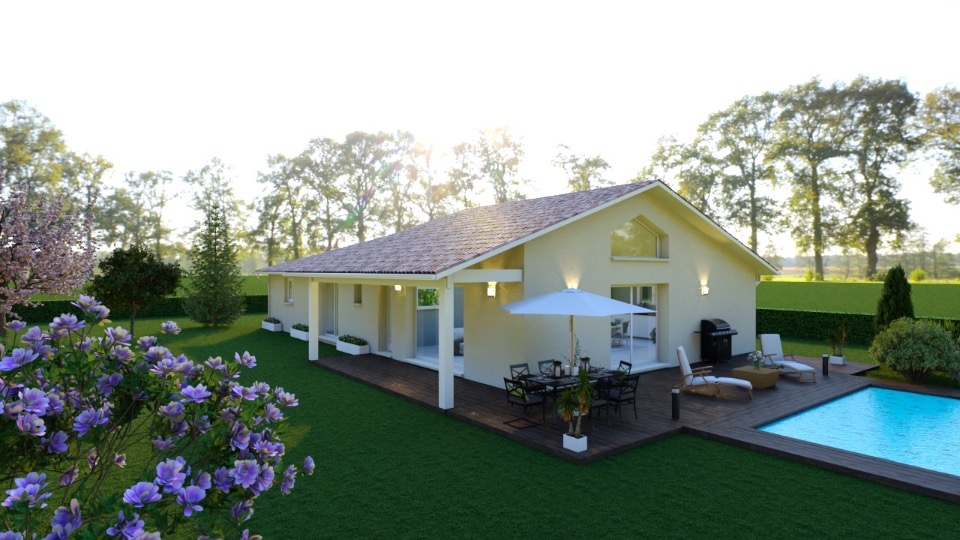 Programme immobilier neuf GL2123401 1 - Terrain et Maison à construire - Montussan