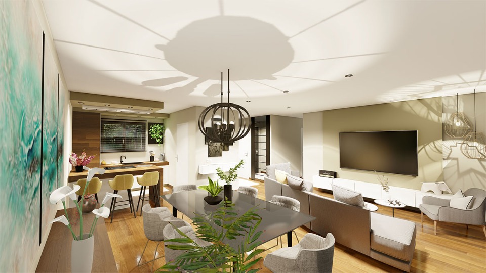 Programme immobilier neuf GEbaron560 1 - Terrain et Maison à construire - Baron
