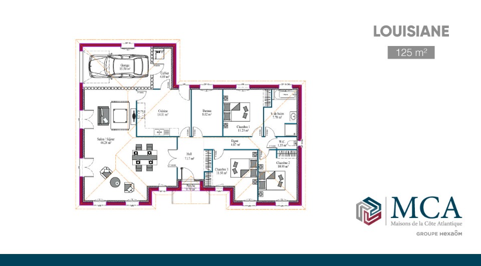 Programme immobilier neuf CC2126522 3 - Terrain et Maison à construire - Périgueux