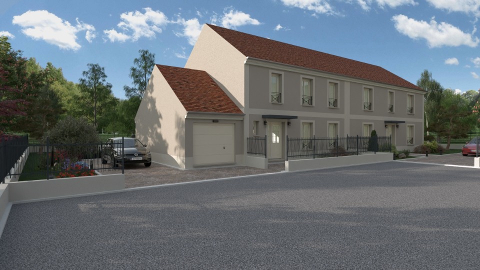 Belle maison à construire de 122m2 disponible à Rambouillet