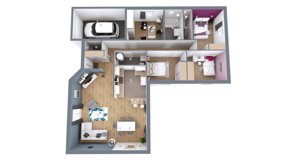 Programme immobilier neuf GR2124761 1 - Terrain et Maison à construire - Ballon