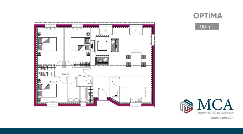Programme immobilier neuf SPGA724 3 - Terrain et Maison à construire - Gauriaguet