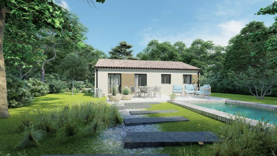 Photo FD2138877 1 - Terrain et Maison à construire - Saint-Christophe image 2/5