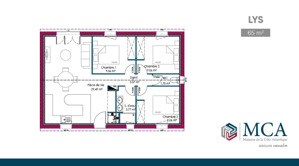 Programme immobilier neuf DBLALAN2-0 1 - Terrain et Maison à construire - La Lande-de-Fronsac