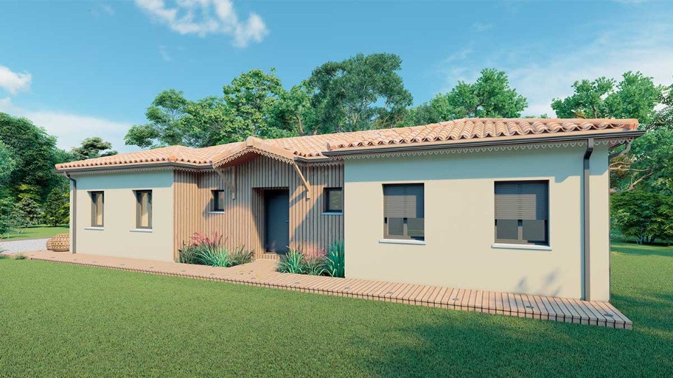 Photo CC2138374 3 - Terrain et Maison à construire - Sorges image 2/5