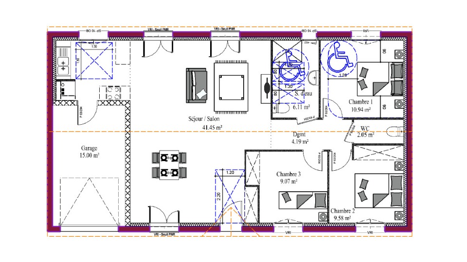 Programme immobilier neuf AB2140691 1 - Terrain et Maison à construire - Gradignan