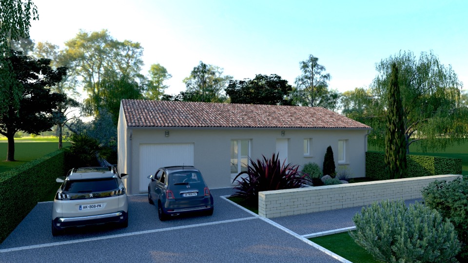 Photo GL2142291 1 - Terrain et Maison à construire - Blanquefort image 1/3