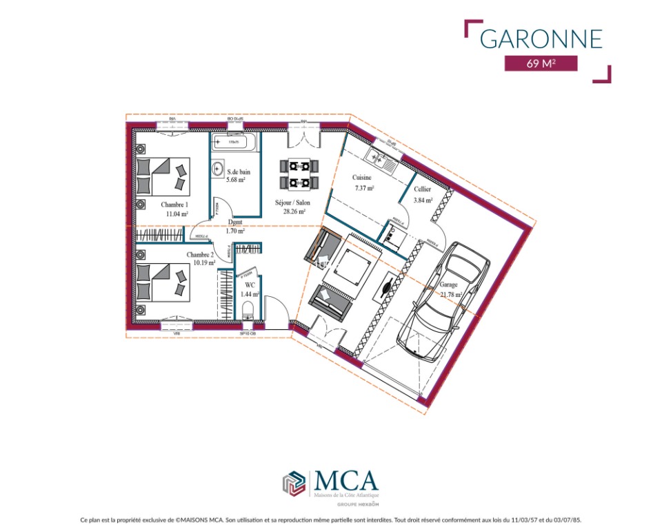 Programme immobilier neuf CR2143252 2 - Terrain et Maison à construire - Nieul-lès-Saintes