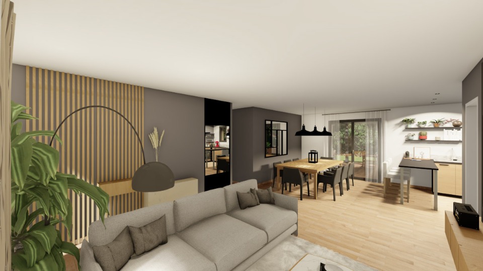 Photo AL2144490 1 - Terrain et Maison à construire - Lavergne image 5/5