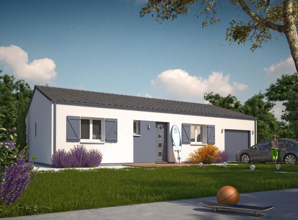Photo PO2144987 2 - Terrain et Maison à construire - Écoyeux image 3/5