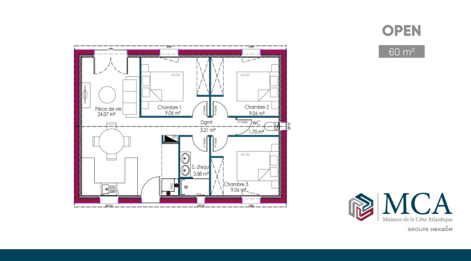 Programme immobilier neuf RG2144718 5 - Terrain et Maison à construire - Bergerac