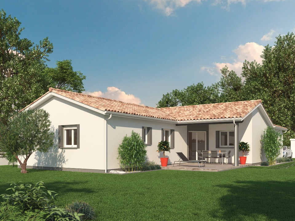 JT2143933 2 - Terrain et Maison à construire - Mios