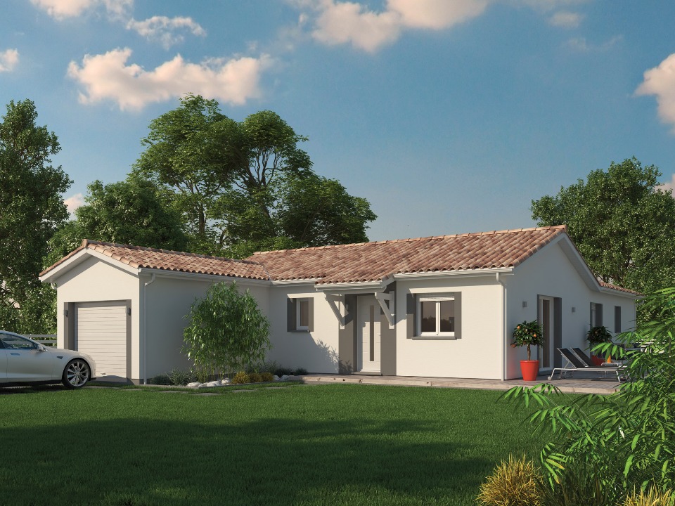 Photo JT2143933 2 - Terrain et Maison à construire - Mios image 2/5