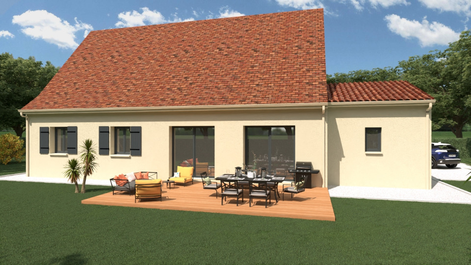 Photo NS2145455 1 - Terrain et Maison à construire - Peyrillac-et-Millac image 2/5