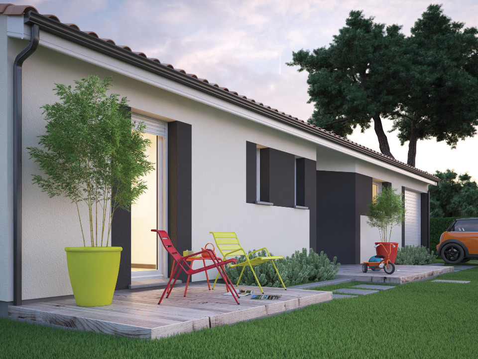 Photo TM2145564 2 - Terrain et Maison à construire - Mimizan image 4/5