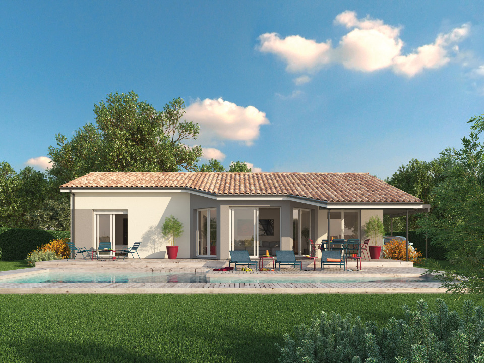 Photo NP2145758 3 - Terrain et Maison à construire - Tosse image 2/5