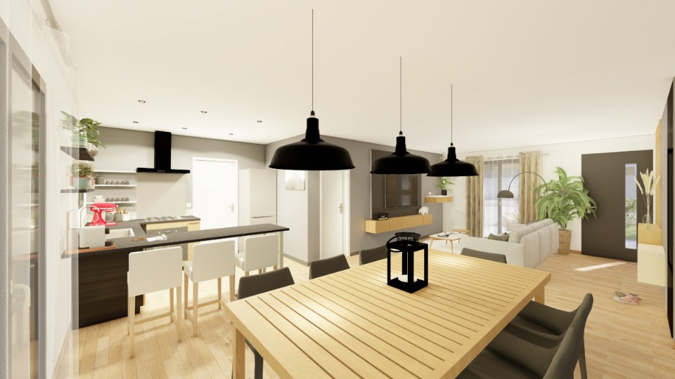 Programme immobilier neuf GA2146268 3 - Terrain et Maison à construire - Castelnau-de-Médoc