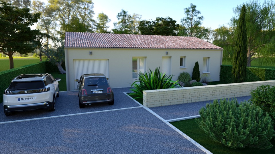 Photo FH2146339 1 - Terrain et Maison à construire - Baron image 1/3