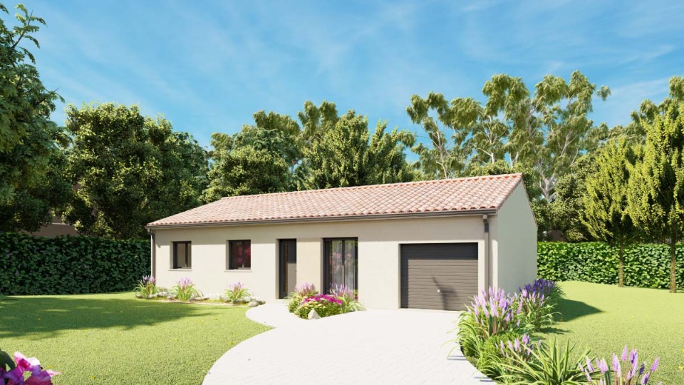 FD2146397 1 - Terrain et Maison à construire - Salleboeuf