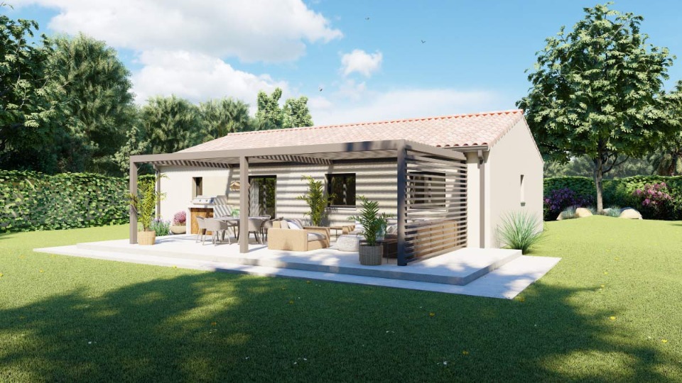 Photo FD2146397 1 - Terrain et Maison à construire - Salleboeuf image 4/5