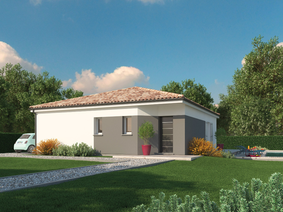 FP2146584 2 - Terrain et Maison à construire - Artassenx