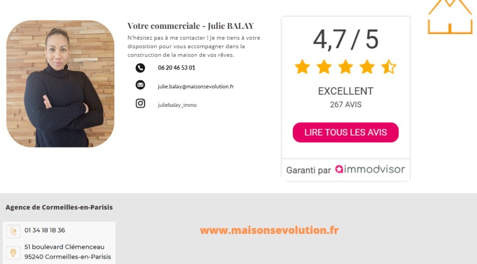 Magnifique terrain à construire viabilisé de 427m2 en vente à Condécourt (95450)