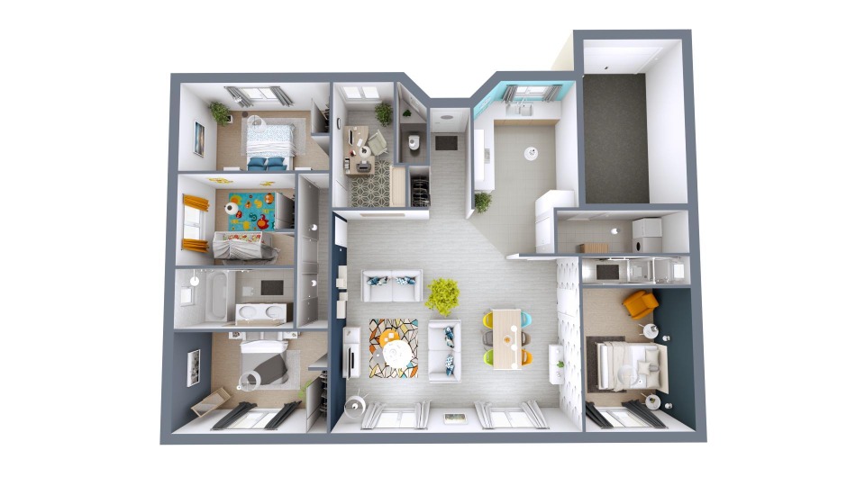 Programme immobilier neuf RG2147323 2 - Terrain et Maison à construire - Serres-et-Montguyard
